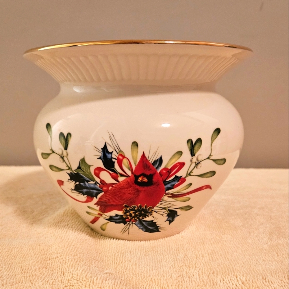 Lenox Winter Time Cachepot